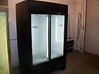 True GDM 49 2  Section Glass Door Refrigerated Cooler!!