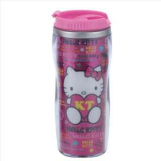Your favorite beverages go where you go with this fun Hello Kitty cup 
