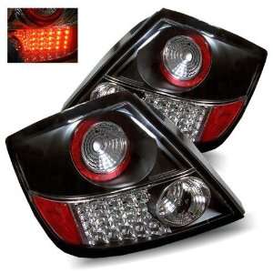  05 10 Scion tC Black LED Tail Lights Automotive