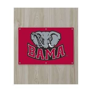  Alabama Crimson Tide 2 x 3 Fan Banner: Sports & Outdoors