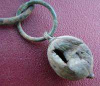 Ancient VIKING Artifact   EARRING or TEMPLE RING Y29  