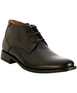 Gant dark brown leather Portland chukka boots   