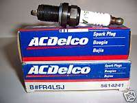 NEW LOT OF 8 ACDELCO SPARK PLUGS # FR4LSJ GM # 5614241  
