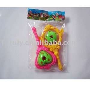  mixed ring bell rattle infant toys for baby: Toys & Games