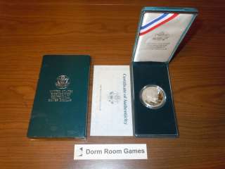   Centennial Silver Dollar Commemorative 90% Proof US Mint Boxed 1990
