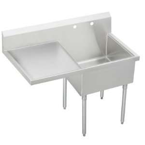 Elkay WNSF8124L0 Weldbilt Single Compartment Scullery Commercial 