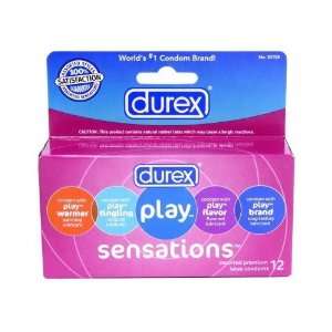 Durex Play Sensations 12 Pack   Retail Box
