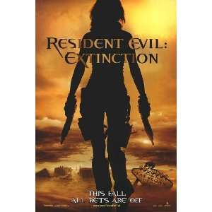  Resident Evil : Extinction Advance Movie Poster Double 