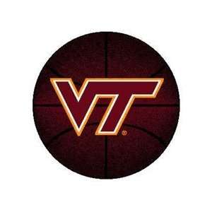  Virginia Tech Hokies 4 Basketball Shaped Rug Sports 