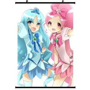  Pretty Cure Anime Wall Scroll Poster (16*24)support 