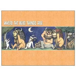  Where The Wild Things Are Scary Max Fabric Poster