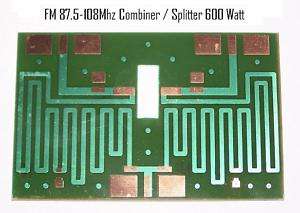 Combiner / Splitter for FM Amplifier 87.5 108 Mhz 600w  