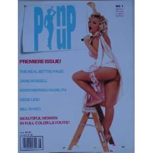 Pin Up Magazine #1 April 1998 Featuring Bettie Page, DeDe Luna, Jane 