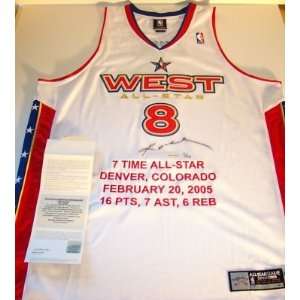  Autographed Kobe Bryant Jersey   2005 ALL STAR STAT UDA LE 