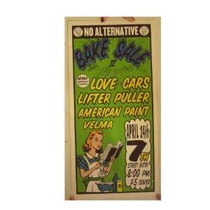  Love Cars Silk Screen Poster Seitz Love Cars Everything 