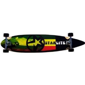  Starlite Rasta Wave Longboard Complete 