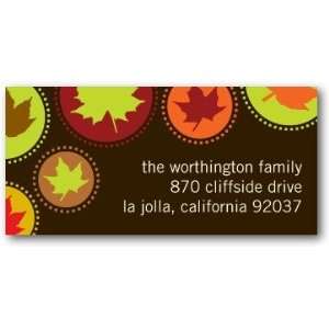  Return Address Labels   Leaf Buttons By Hello Little One 