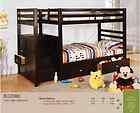 Youth Twin Twin Childrens Kids Bunk Bed w/ Storage (Los Angeles Pick 