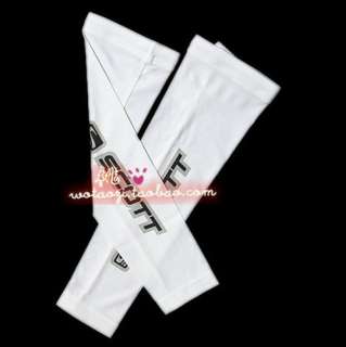 Cycling bicycle bike Sport Arm Warmers White For SCOTT  