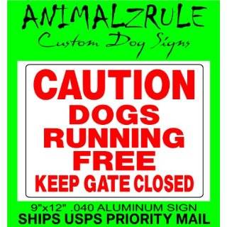 KEEP GATE CLOSED DOG SIGN 2980