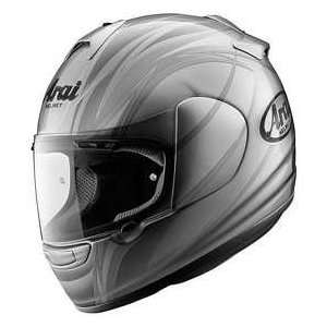   VECTOR CONTRAST SILVER LG MOTORCYCLE Full Face Helmet: Automotive