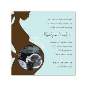 : Baby Shower Invitations   Love Grows: Lightest Turquoise By Bonnie 