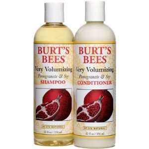 Burts Bees Very Volumizing Conditioner Pomegranate & Soy 12 oz. (Pack 