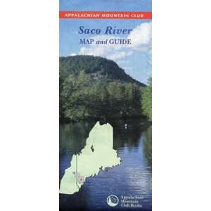  Saco River Map and Guide AMC River Map Book Sports 