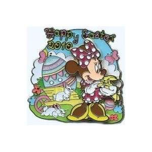 Disney Pin   Happy Easter 2010 Series   Minnie Mouse   Limited Edition 