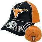 Texas Longhorns Horns Austin Hat Cap NCAA Flex Fit Stretch Stitch Top 