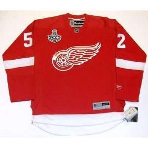 Jonathan Ericsson Detroit Red Wings 09 Cup Reebok Premier Home Jersey 