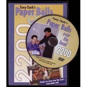    Clark Paper Balls over the Head DVD   Magic Trick Toys & Games