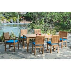   Table Set with Chester Armchair and Chair Patio, Lawn & Garden