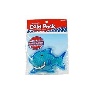   Cold Pack Shark   For Bumps & Bruises, 1 pc,(Greenbrier International