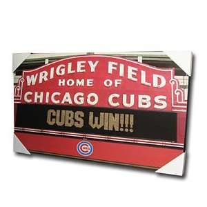   Cubs Wrigley Field Marquee Sign 20 x 30 Picture