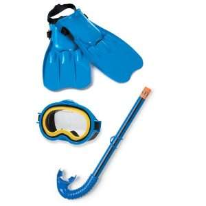  Intex Fins Mask and Snorkel Diving Set Toys & Games