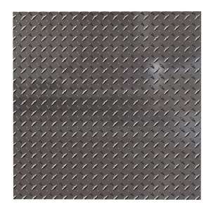  ACP 24 x 24 Diamond Plate Lay In Ceiling Tile   Brushed 