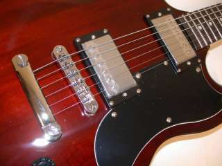 Oscar Schmidt By Washburn OS 50 Walnut Double Cutaway Electric Guitar 