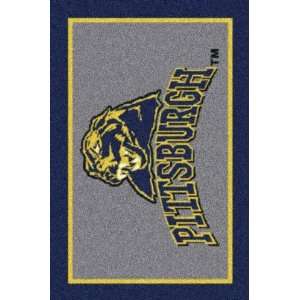  Pittsburgh Panthers NCAA Spirit Area Rug by Milliken: 54 