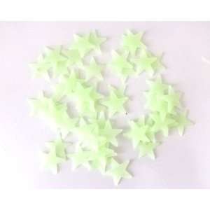  100 Pieces Green Glow in the Dark Stars: Everything Else