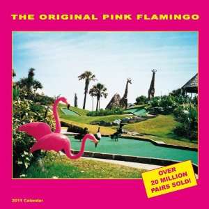 2011 Animal Calendars: The Original Pink Flamingo   12 Month   30x30cm 
