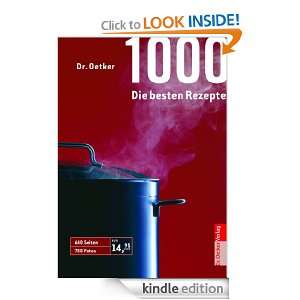 1000   Die besten Rezepte (German Edition): Oetker:  Kindle 