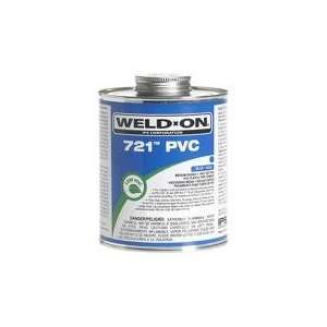  Weldon 10161 1 Quart 721 PVC Cement, Blue