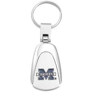  Michigan Wolverines Color Filled Keychain Sports 