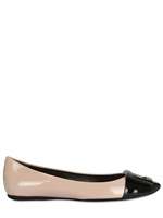 ROGER VIVIER   BELLE DE NUIT BICOLOR PATENT FLATS