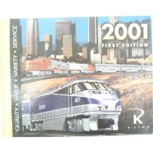  K Line 2001 First Edition Product Catalog 