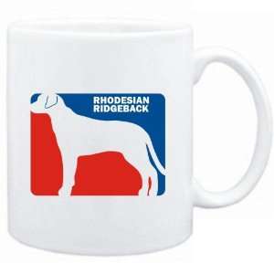   Mug White  Rhodesian Ridgeback Sports Logo  Dogs: Sports & Outdoors