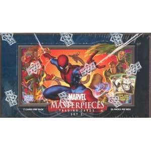   Marvel Masterpieces Series 3 Trading Cards Display Box: Toys & Games