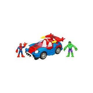 Playskool Super Hero Squad Deluxe Vehicle   Crime Cruising Car with 