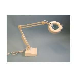  Magnifying Desk Lamp With 1.75X 5 Round Lens